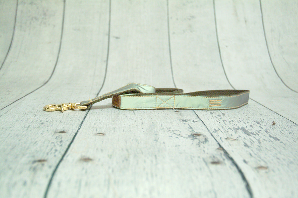 1″ Olive Reflective Lead