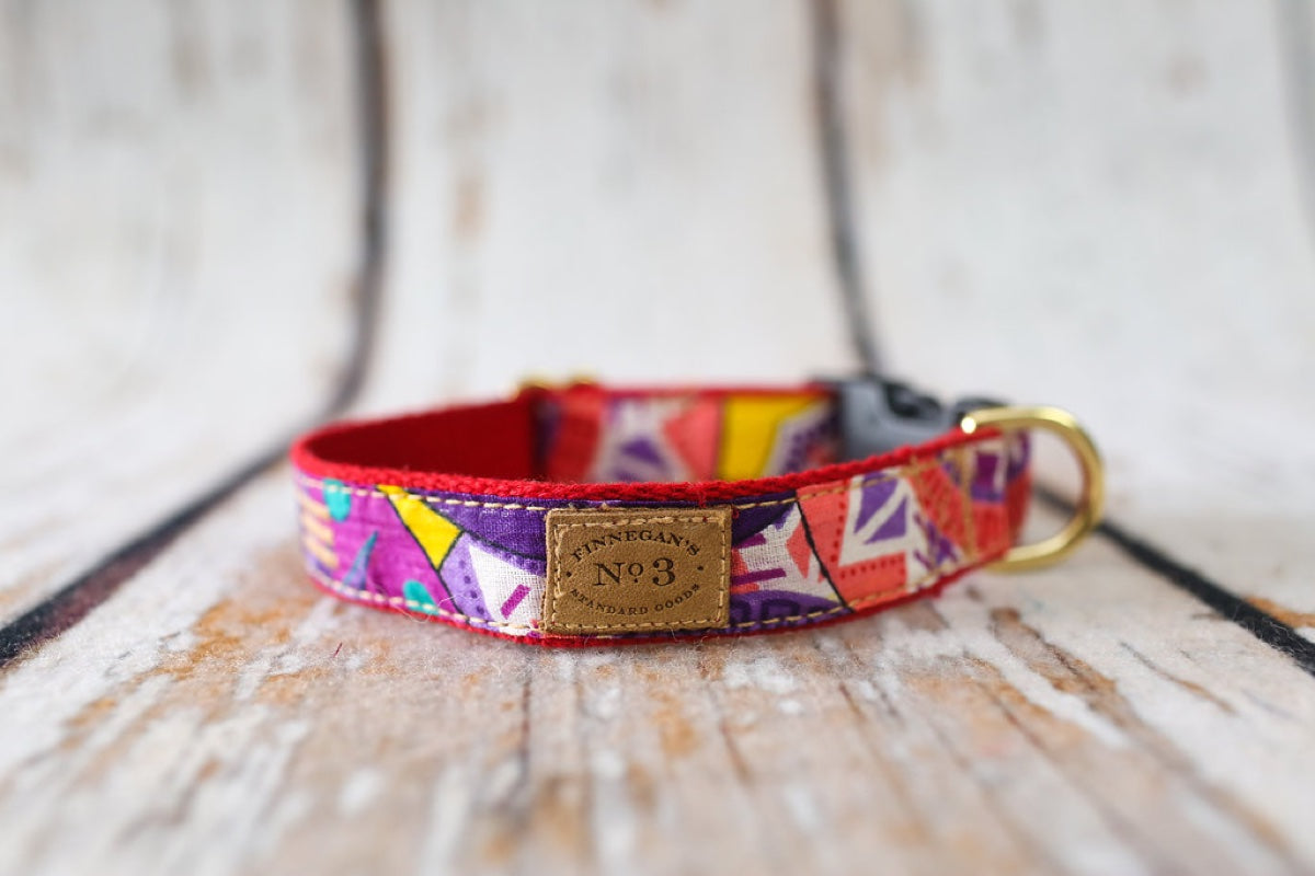 Print Colla 1″ Summer African Print Collar – Finnegans Standard Goods